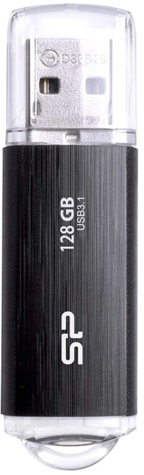 SILICON POWER USB Flash B02, 128GB, USB 3.1 Gen1, μαύρο