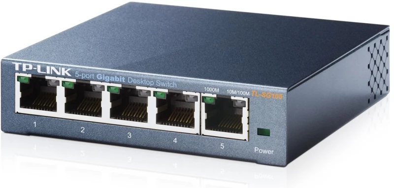 TP-LINK Gigabit Switch TL-SG105, 5 θύρες, Ver. 6.0