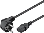 GOOBAY καλώδιο τροφοδοσίας 68604, 3G 0.75mm², 1.5m, μαύρο