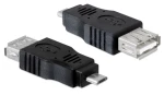 POWERTECH αντάπτορας USB 2.0 σε Micro B CAB-U029, μαύρος