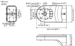 HIKVISION βάση κάμερας DS-1294ZJ-PT  μεταλλική/πλαστική  λευκή