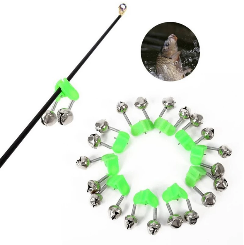 POWERTECH συναγερμός για καλάμι ψαρέματος FISH-0002  πράσινο  5τμχ