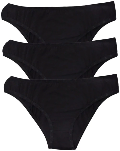Γυναικείες Κιλότες HNX 3Pack Μαύρο