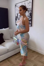 Tie Dye Silk Dress