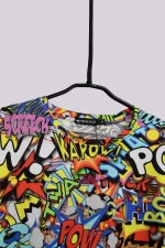 Sticker Bomb printed shirt
