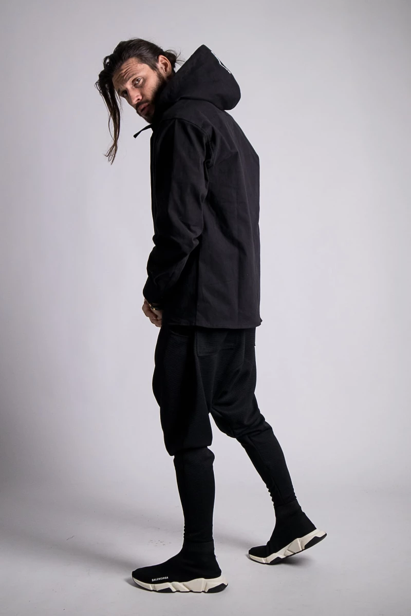 Oversized hoodie jacket