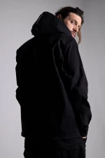 Oversized hoodie jacket