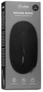 EASYTOYS BONDAGE ROPE BLACK 10m
