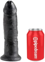 KING COCK STRAP-ON WITH DILDO 9" BLACK 23cm - ΣΤΡΑΠΟΝ 23εκ