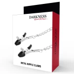 DARKNESS ADJUSTABLE NIPPLE CLAMPS METAL