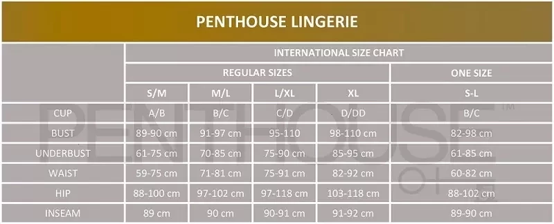 PENTHOUSE BODYSTOCKING BODY SEARCH RED