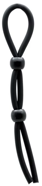 RIMBA LATEX PLAY PENIS AND BALL STRAP BLACK