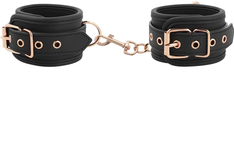 COQUETTE FANTASY ANKLECUFFS BLACK