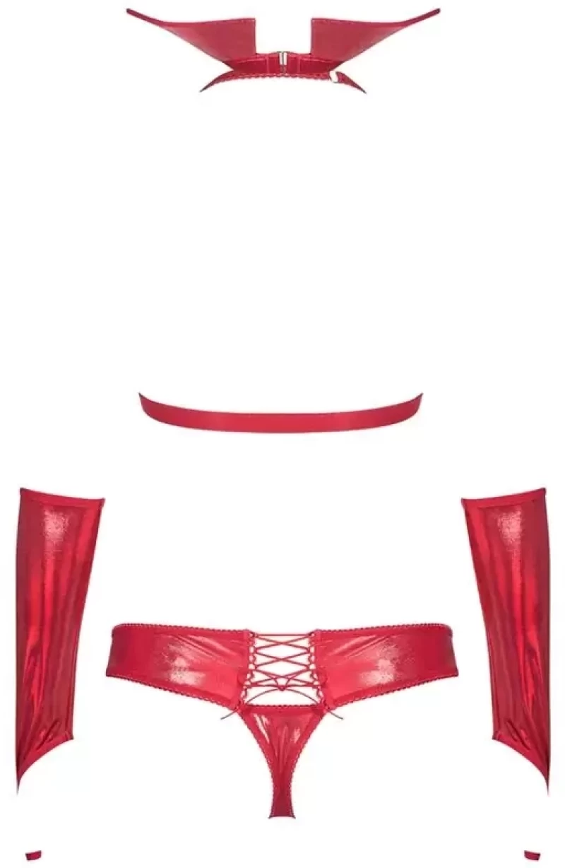 OBSESSIVE VAMPINES COSTUME RED