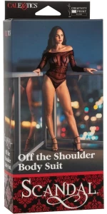 CALEX SCANDAL SHOULDER BODY SUIT ONE SIZE