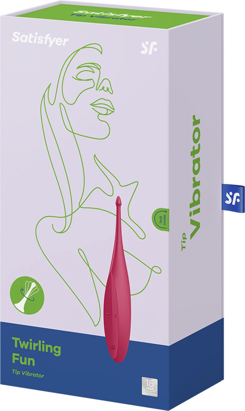 Δονητής Twirling fun Satisfyer - Κόκκινο