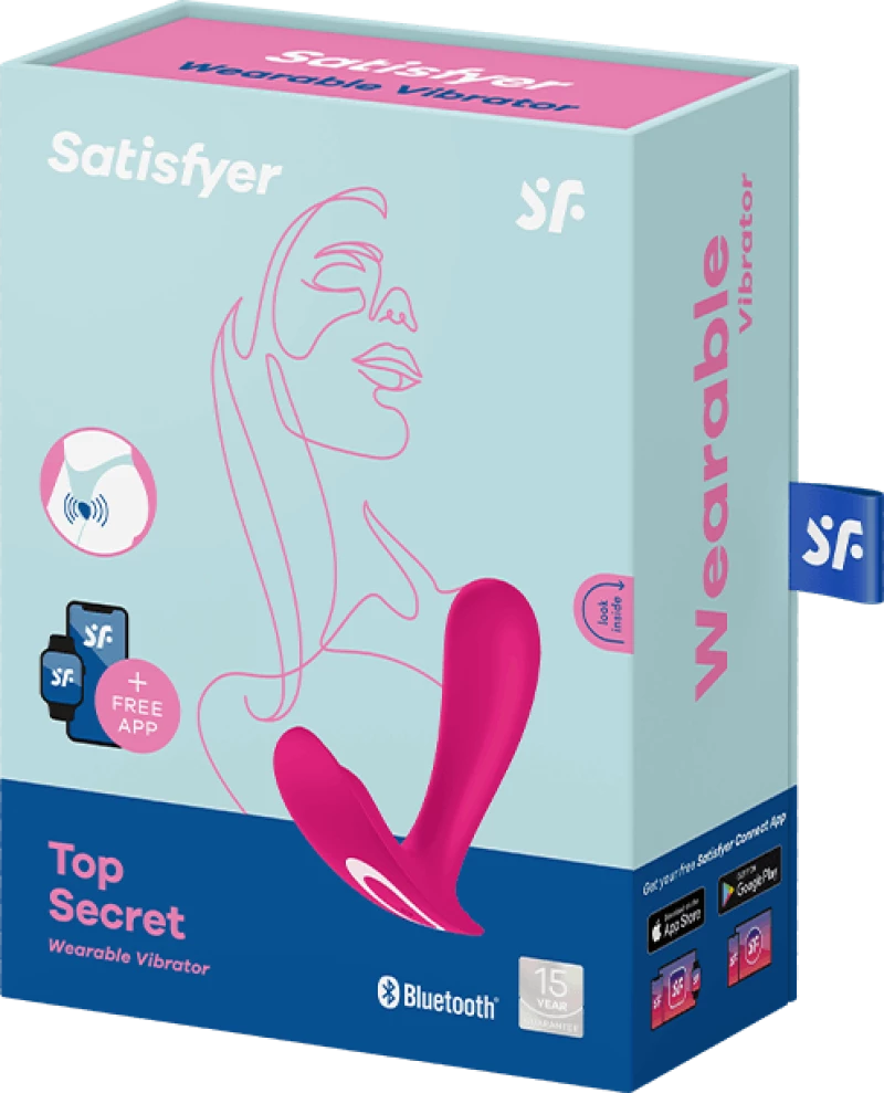 Δονητής Top secret Satisfyer - Ροζ