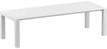 VEGAS WHITE 100X260/300εκ. ΕΠΕΚΤ.ΤΡΑΠΕΖΙ ΠΟΛ/ΝΙΟΥ