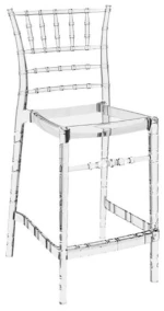 CHIAVARI 65εκ.ΣΚΑΜΠΟ(Σ4)CLEAR TRANSP.