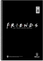Τετράδιο Σπιράλ Α4 Salko Paper Friends V1 4Θ.120Φ (Δύο Χρώματα)
