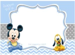 Σουπλά Βάπτισης Mickey Mouse 19032s