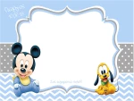 Σουπλά Βάπτισης Mickey Mouse 19032s