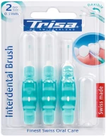 Βουρτσάκια Trisa Μεσοδόντια 1.1mm 3τμχ Γαλάζια