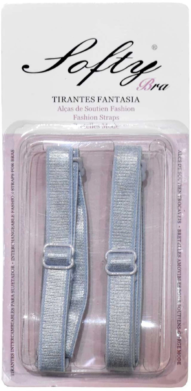 Softy Bra Τιράντες Αποσπώμενες Σατινέ για Σουτιέν 10mm Μπορντό