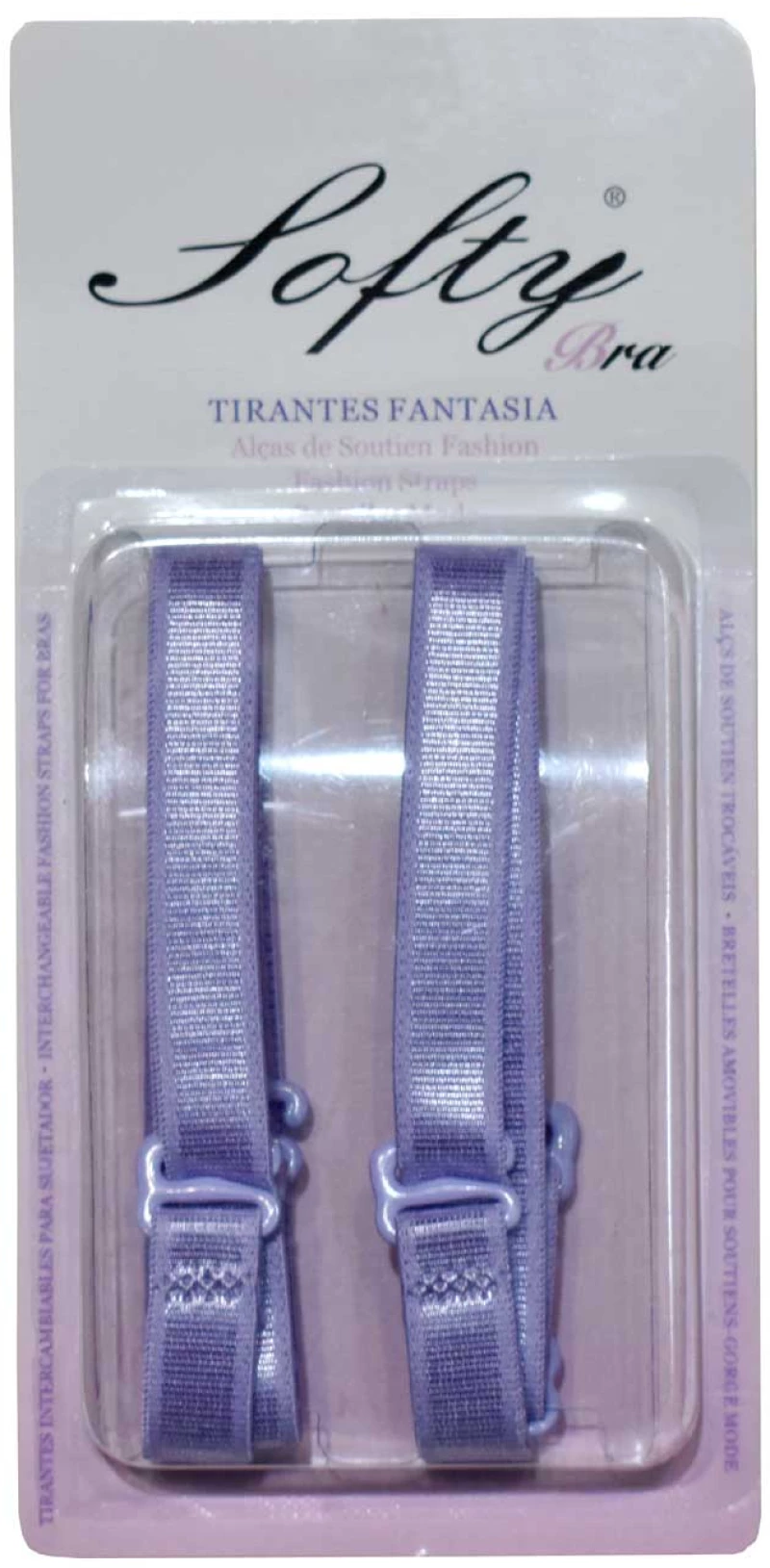 Softy Bra Τιράντες Αποσπώμενες Σατινέ για Σουτιέν 10mm Μπορντό
