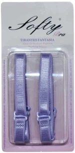 Softy Bra Τιράντες Αποσπώμενες Σατινέ για Σουτιέν 10mm Μπορντό