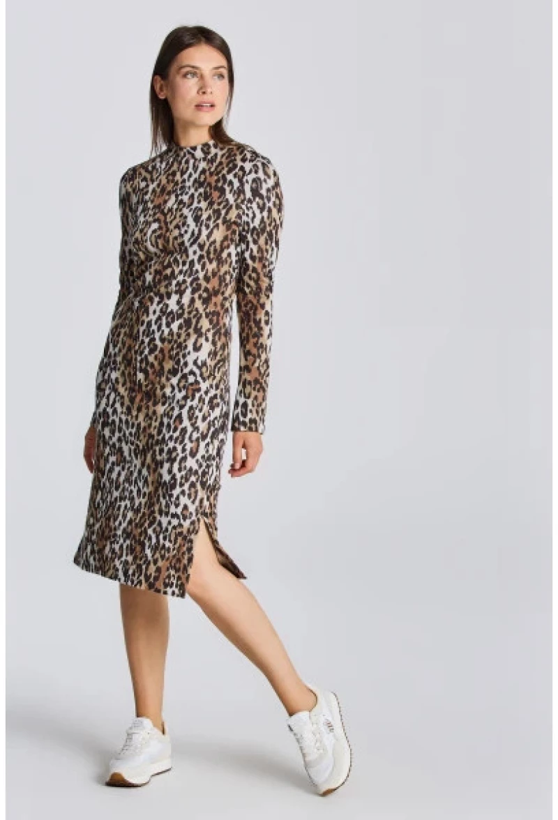Φόρεμα γυναικείο Gant Leopard