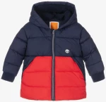 Μπουφάν παιδικό Timberland Blue + Red