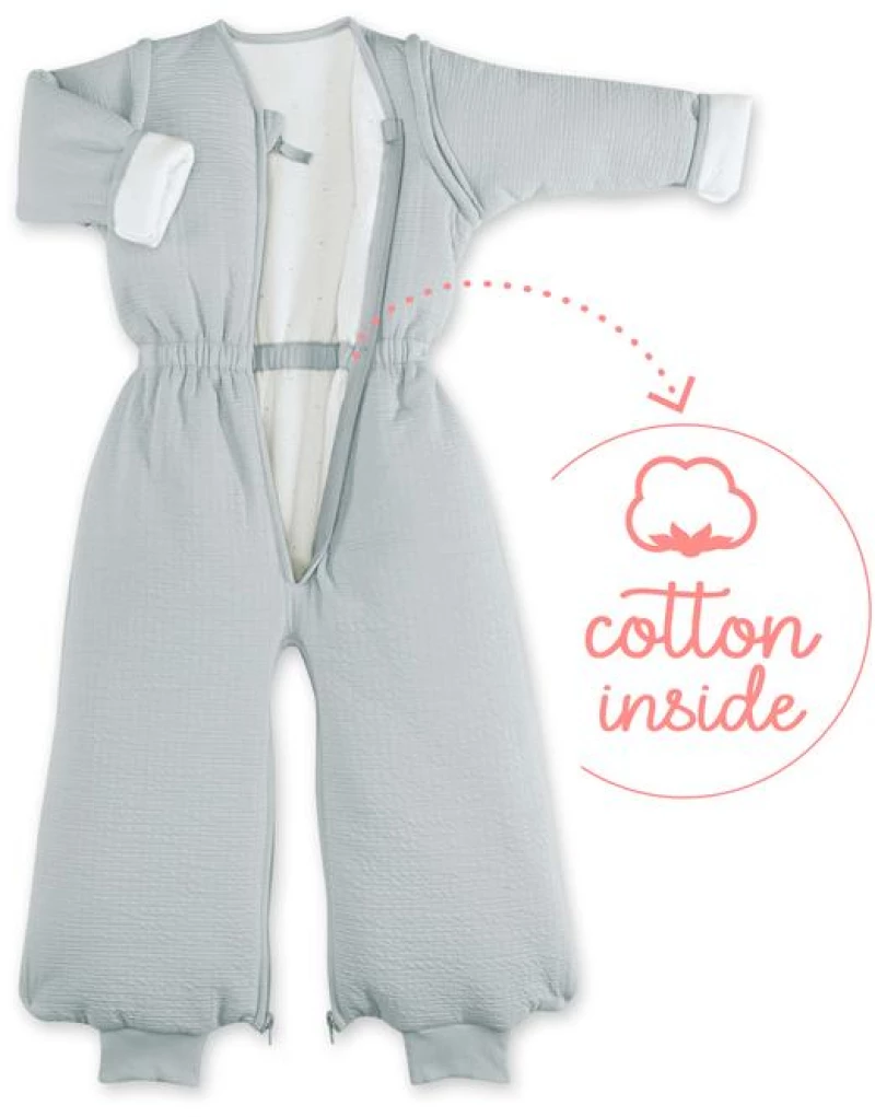 Υπνόσακος Bemini Magic Bag®Medium Grey 9-24m Pady Jersey Tog 3