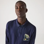 Μπλούζα polo Lacoste Badge Tennis