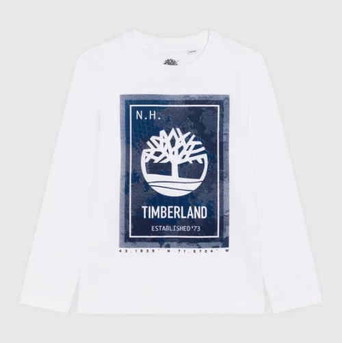 Μπλούζα παιδική Timberland Λευκή