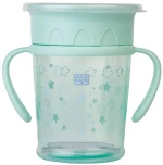 Saro Ποτηράκι Εκπαιδευτικό 360° 225ml Μέντα  6+Μ 51442