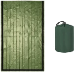 Θερμική κουβέρτα επιβίωσης SUMM-0006  120 x 120cm  πράσινη