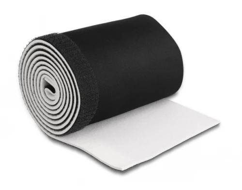 Ταινία νεοπρενίου τύπου Velcro TIES-037  13.5cm  1.5m  μαύρη/λευκή