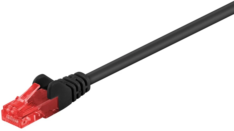 GOOBAY καλώδιο U/UTP CAT6 95255, CCA AWG 24/7, 0.25m, μαύρο