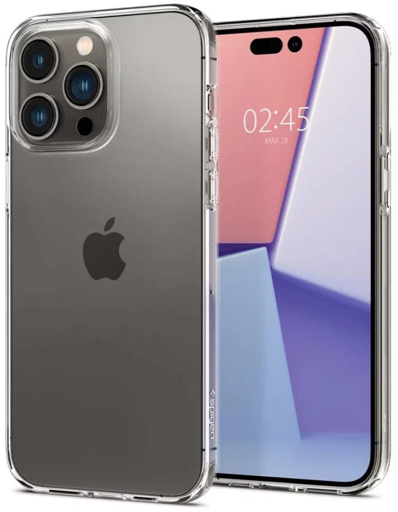 Θήκη TPU Spigen Liquid Crystal ACS04953 για Apple iPhone 14 Pro Διάφανη