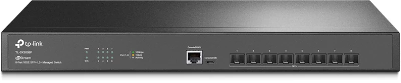 TP-LINK L2+ managed switch TL-SX3008F, 8-Ports 10Gbps SFP+, Ver. 1.0