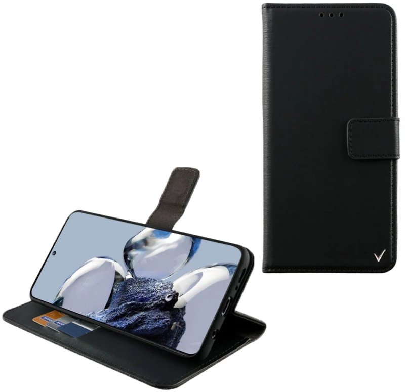 VOLTE-TEL ΘΗΚΗ XIAOMI 12T/12T PRO 6.67" ALLURE MAGNET BOOK STAND CLIP BLACK