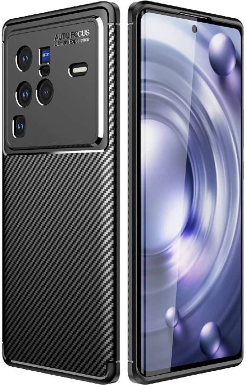 Θήκη Ancus AutoFocus Carbon Fiber για Vivo X80 Μαύρη
