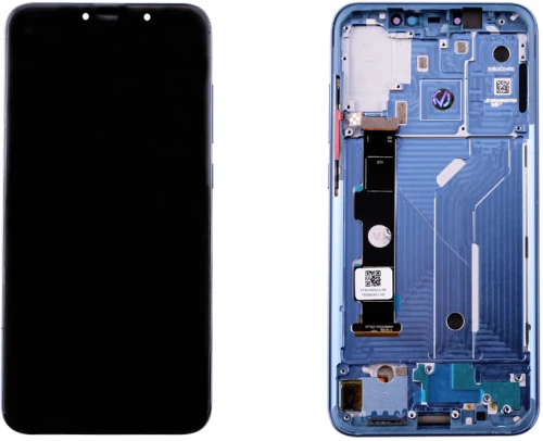 XIAOMI MI 8 ΟΘΟΝΗ+TOUCH SCREEN+LENS+FRAME BLUE 3P OR