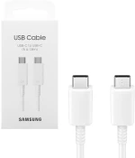 SAMSUNG EP-DX510JWEGEU TAB S8 USB-C TYPE C TO TYPE C ΦΟΡΤΙΣΗ-DATA 5A 1.8m WHITE PACKING OR