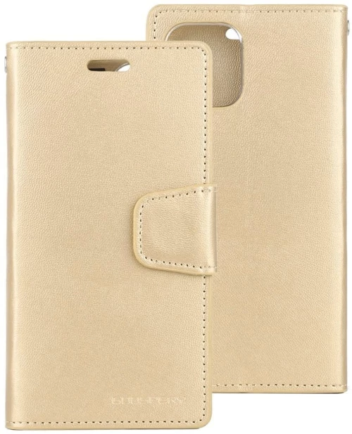 Θήκη Book Goospery Sonata Diary Case για Apple iPhone 12 Pro Max Χρυσό