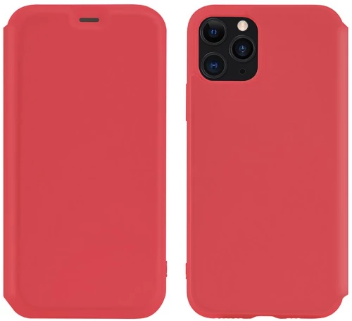 Θήκη Hoco Colorful Series Liquid Silicon για Apple iPhone 11 Pro Max Κόκκινη