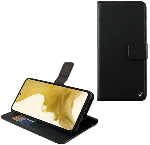VOLTE-TEL ΘΗΚΗ SAMSUNG S22 PLUS 5G S906 6.55" ALLURE MAGNET BOOK STAND CLIP BLACK