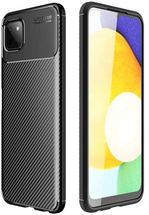 Θήκη Ancus AutoFocus Carbon Fiber για Samsung SM-A226 Galaxy A22 5G Μαύρη