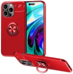 Θήκη Ancus AutoFocus Shockproof με Ring Holder για Apple iPhone 14 Pro Κόκκινη